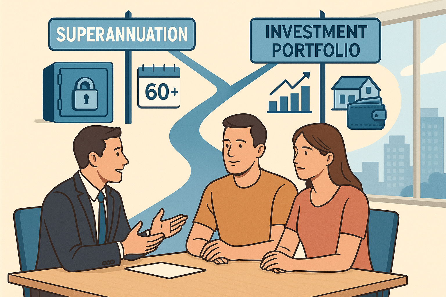 Superannuation vs Investment Portfolio in Australia