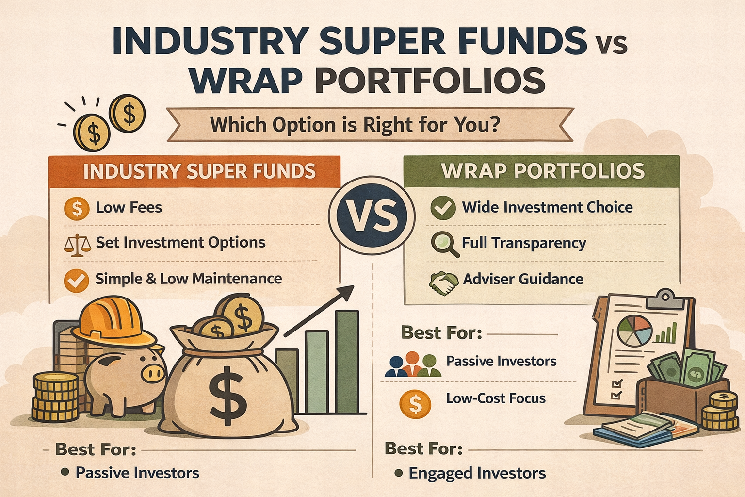Wrap Portfolio vs Industry Funds: Which Is Right for You?