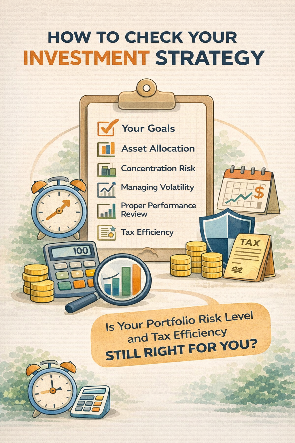 How to Check Your Investment Strategy (And Make Sure It’s Still Right for You)