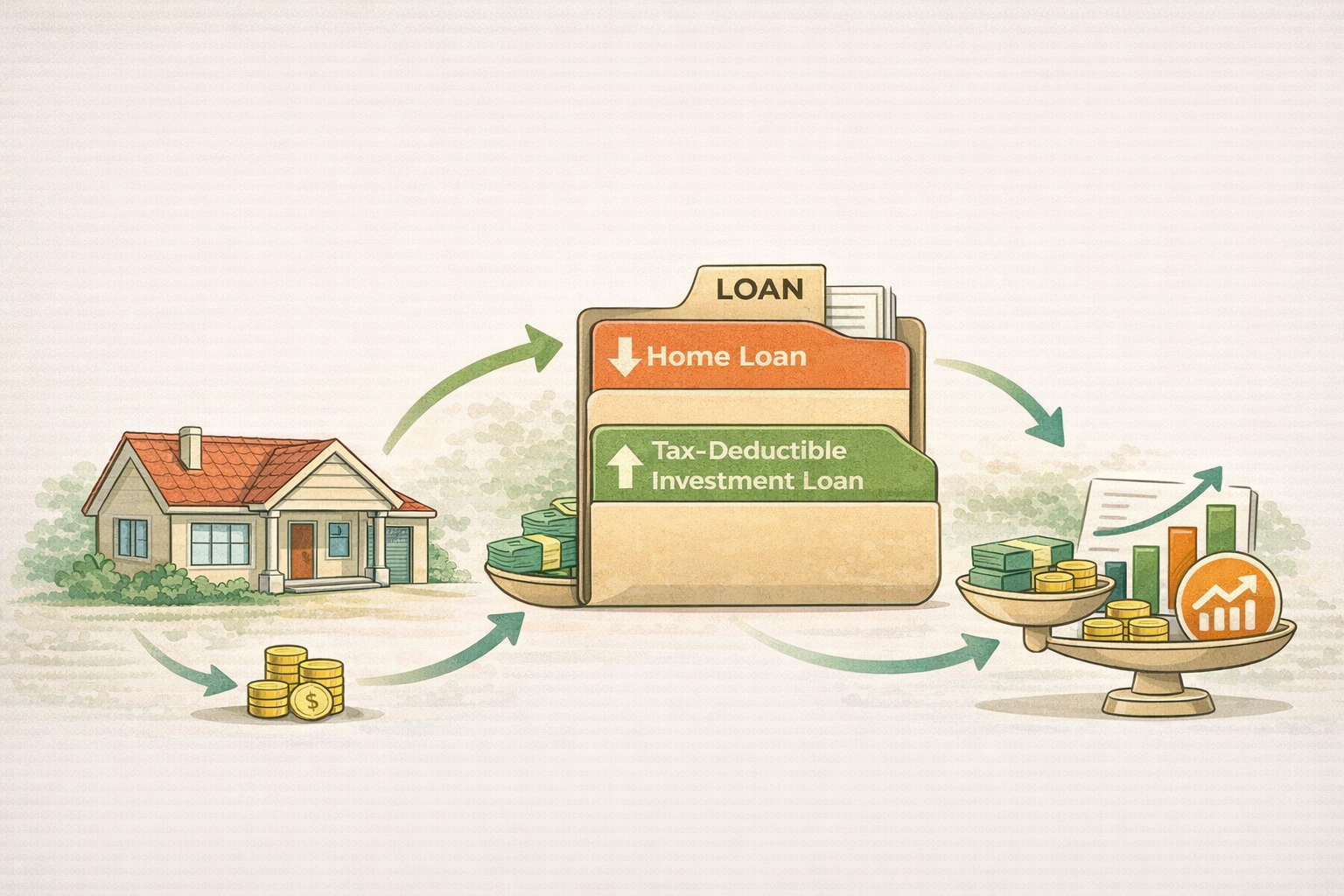Debt Recycling Australia: How the Strategy Works, Benefits, Risks and Real-Life Examples